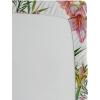 Ambesonne Floral Fitted Sheet, Valentine’s Day Theme Grunge Style Repetitive Rose Flowers Abstract, Decorative Soft Bedding All-Round Elastic Pocket, California King, Pale Fuchsia and Sepia(Raspberry and Pistachio Green)