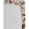 Ambesonne Floral Fitted Sheet, Valentine’s Day Theme Grunge Style Repetitive Rose Flowers Abstract, Decorative Soft Bedding All-Round Elastic Pocket, California King, Pale Fuchsia and Sepia(Burnt Sienna Sand Brown)