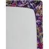 Ambesonne Floral Fitted Sheet, Valentine’s Day Theme Grunge Style Repetitive Rose Flowers Abstract, Decorative Soft Bedding All-Round Elastic Pocket, California King, Pale Fuchsia and Sepia(Pale Purple and Sage Green)
