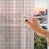 Ambesonne Indie Tulle Curtains with Rod Pocket, Hipster Fashion Themed Pattern Clothing Accessories and Sketchy Art, Sheer Drape for Wedding Party 2 Panels, 108″ x 54″, Seafoam Orange Black(Pink Pale Pink White)
