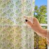 Ambesonne Indie Tulle Curtains with Rod Pocket, Hipster Fashion Themed Pattern Clothing Accessories and Sketchy Art, Sheer Drape for Wedding Party 2 Panels, 108″ x 54″, Seafoam Orange Black(Pistachio Green Pale Yellow Red)