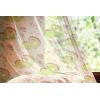 Ambesonne Indie Tulle Curtains with Rod Pocket, Hipster Fashion Themed Pattern Clothing Accessories and Sketchy Art, Sheer Drape for Wedding Party 2 Panels, 108″ x 54″, Seafoam Orange Black(Pistachio Green Pale Yellow Red)