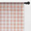 Ambesonne Indie Tulle Curtains with Rod Pocket, Hipster Fashion Themed Pattern Clothing Accessories and Sketchy Art, Sheer Drape for Wedding Party 2 Panels, 108″ x 54″, Seafoam Orange Black(Pink Pale Pink White)
