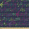 Ambesonne Kiss Fabric by The Yard, Red Woman Lips Kiss Marks Pattern Romance Feminine Graphic Valentines Day, Stretch Knit Fabric for Clothing Sewing and Arts Crafts, 1 Yard, Vermilion Ivory(Quartz Magenta)