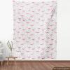 Ambesonne Kiss Fabric by The Yard, Red Woman Lips Kiss Marks Pattern Romance Feminine Graphic Valentines Day, Stretch Knit Fabric for Clothing Sewing and Arts Crafts, 1 Yard, Vermilion Ivory(Pink Cream)