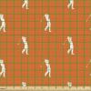 Ambesonne Kiss Fabric by The Yard, Red Woman Lips Kiss Marks Pattern Romance Feminine Graphic Valentines Day, Stretch Knit Fabric for Clothing Sewing and Arts Crafts, 1 Yard, Vermilion Ivory(Vermilion White)