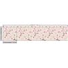 Ambesonne Kiss Fabric by The Yard, Red Woman Lips Kiss Marks Pattern Romance Feminine Graphic Valentines Day, Stretch Knit Fabric for Clothing Sewing and Arts Crafts, 1 Yard, Vermilion Ivory(Beige Rose)