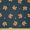 Ambesonne Kiss Fabric by The Yard, Red Woman Lips Kiss Marks Pattern Romance Feminine Graphic Valentines Day, Stretch Knit Fabric for Clothing Sewing and Arts Crafts, 1 Yard, Vermilion Ivory(Navy Blue Orange)