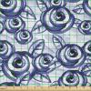 Ambesonne Watercolor Flowers Fabric by The Yard, Classical Feminine Rose Branch Bouquet Romantic Essence Valentines, Stretch Knit Fabric for Clothing Sewing and Arts Crafts, 5 Yards, Violet Blue(Violet Blue)