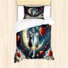 Dark Night Blue Vermilion