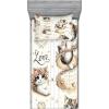 Ivory Pale Brown Grey