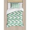 Green and White