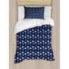 Navy Blue White