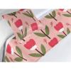 Red Fern Green and Blush