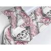 Blush White and Charcoal Grey