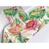 Ambesonne Floral Bed Runner Set, Valentine’s Day Theme Flowers Vintage Botanical Nature Ornament Art, Decorative Bedding Scarf and a Pillow Sham for Hotels Homes, Twin, Dark Coral and Fern Green(Apple Green and Pastel Pink)