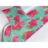 Ambesonne Floral Bed Runner Set, Valentine’s Day Theme Flowers Vintage Botanical Nature Ornament Art, Decorative Bedding Scarf and a Pillow Sham for Hotels Homes, Twin, Dark Coral and Fern Green(Dark Coral and Cadet Blue)