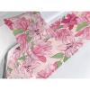 Ambesonne Floral Bed Runner Set, Valentine’s Day Theme Flowers Vintage Botanical Nature Ornament Art, Decorative Bedding Scarf and a Pillow Sham for Hotels Homes, Twin, Dark Coral and Fern Green(Pistachio Green and Pale Rose)
