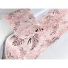 Ambesonne Floral Bed Runner Set, Valentine’s Day Theme Vintage Style Romantic Roses Pattern Plot, Decorative Bedding Scarf and a Pillow Sham for Hotels Homes, Twin, Dark Fuchsia and Slate Blue(Pale Salmon and Grey Pink)