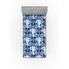 Dark Violet Blue and White