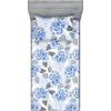 Pale Ceil Blue White and Grey