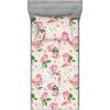 Pastel Pink and Fern Green