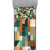 Teal Orange Multicolor