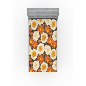 Ambesonne Floral Fitted Sheet, Valentine’s Day Concept Art Pastel Repetitive Roses Pattern Plot, Decorative Soft Bedding All-Round Elastic Pocket, California King, Dark Pink Blush and White(Pale Vermilion Green)