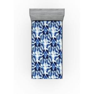 Ambesonne Floral Fitted Sheet, Valentine’s Day Theme Grunge Style Repetitive Rose Flowers Abstract, Decorative Soft Bedding All-Round Elastic Pocket, California King, Pale Fuchsia and Sepia(Dark Violet Blue and White)