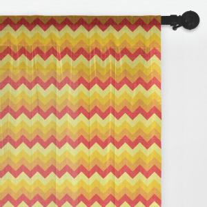 Ambesonne Indie Tulle Curtains with Rod Pocket, Hipster Fashion Themed Pattern Clothing Accessories and Sketchy Art, Sheer Drape for Wedding Party 2 Panels, 108″ x 54″, Seafoam Orange Black(Red Apricot Marigold)