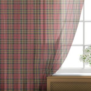 Ambesonne Indie Tulle Curtains with Rod Pocket, Hipster Fashion Themed Pattern Clothing Accessories and Sketchy Art, Sheer Drape for Wedding Party 2 Panels, 108″ x 54″, Seafoam Orange Black(Red Black Yellow)