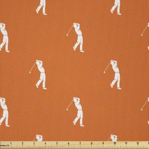 Ambesonne Kiss Fabric by The Yard, Red Woman Lips Kiss Marks Pattern Romance Feminine Graphic Valentines Day, Stretch Knit Fabric for Clothing Sewing and Arts Crafts, 1 Yard, Vermilion Ivory(Vermilion White)