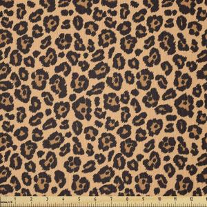 Ambesonne Kiss Fabric by The Yard, Red Woman Lips Kiss Marks Pattern Romance Feminine Graphic Valentines Day, Stretch Knit Fabric for Clothing Sewing and Arts Crafts, 1 Yard, Vermilion Ivory(Orange and Black)