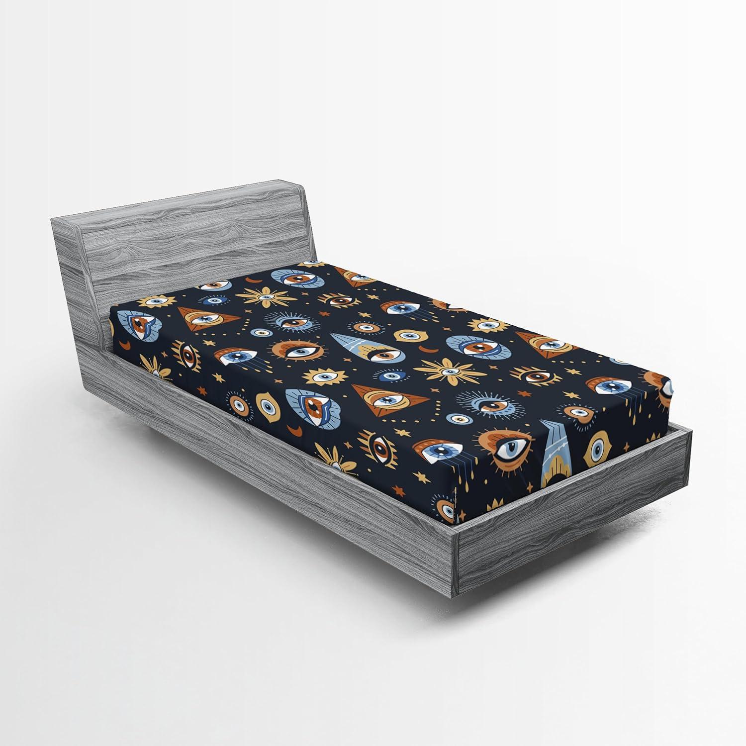 imageAmbesonne Floral Fitted Sheet Romantic Valentines Day Theme Overlapping Simplistic Rose Flowers Art Decorative Soft Fabric Bedding AllRound Elastic Pocket Full Size Pale Salmon and BlushBurnt Orange Blue Grey
