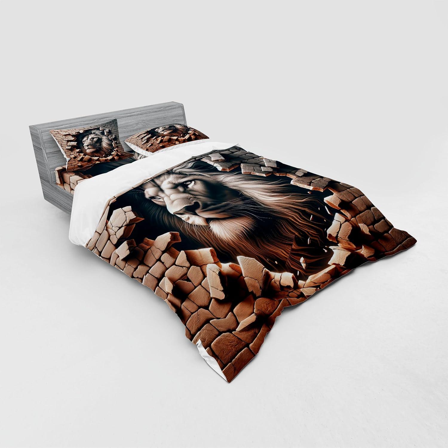 imageAmbesonne Floral Heart Bedding Set Tenderness of Romantic Garden Ivy Branches and Roses Valentines Day 3 Piece Duvet Cover Set with Sham and Fitted Sheet Twin XL Size Laurel Green and PinkGinger Coconut