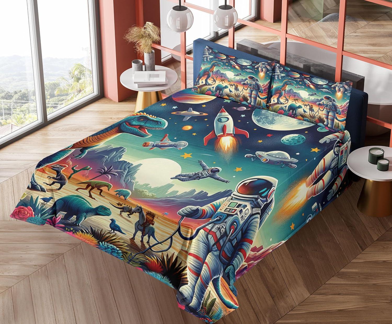 imageAmbesonne Floral Heart Sheet Set Tenderness of Romantic Garden Ivy Branches and Roses Valentines Day Fitted and Flat Sheet with Pillowcase Bedding Accent 3 Piece Set Twin Laurel Green and PinkMulticolor Teal Red