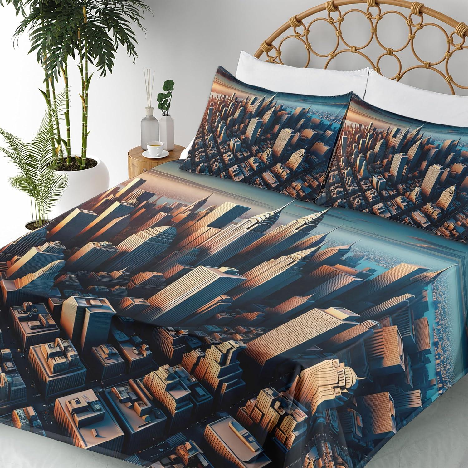 imageAmbesonne Floral Heart Sheet Set Tenderness of Romantic Garden Ivy Branches and Roses Valentines Day Fitted and Flat Sheet with Pillowcase Bedding Accent 3 Piece Set Twin Laurel Green and PinkBlue and Pale Cinnamon