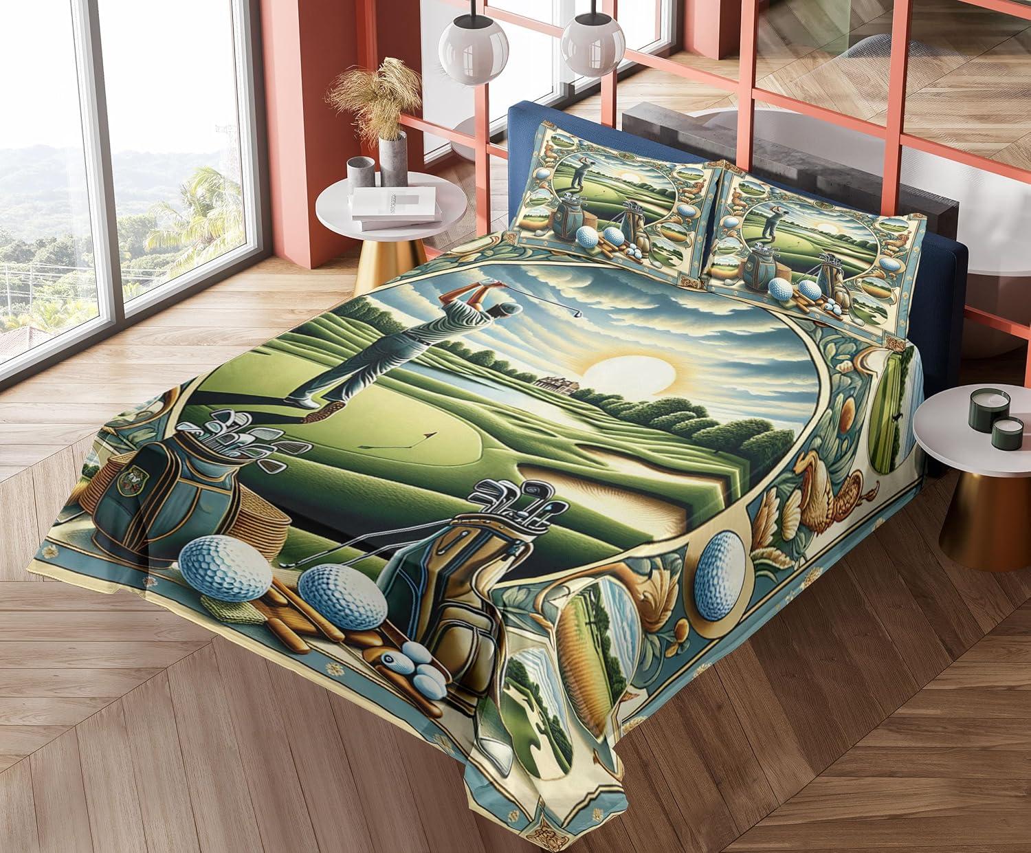 imageAmbesonne Floral Heart Sheet Set Tenderness of Romantic Garden Ivy Branches and Roses Valentines Day Fitted and Flat Sheet with Pillowcase Bedding Accent 3 Piece Set Twin Laurel Green and PinkFern Green Blue and Mustard