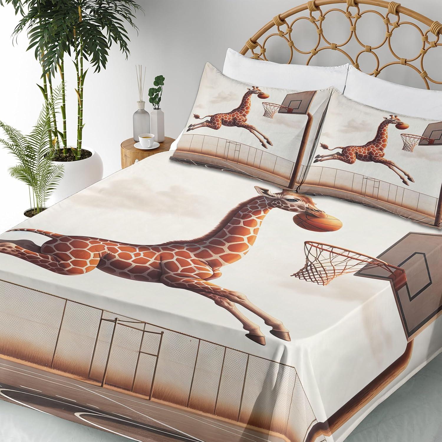 imageAmbesonne Floral Heart Sheet Set Tenderness of Romantic Garden Ivy Branches and Roses Valentines Day Fitted and Flat Sheet with Pillowcase Bedding Accent 3 Piece Set Twin Laurel Green and PinkCinnamon Off White Green