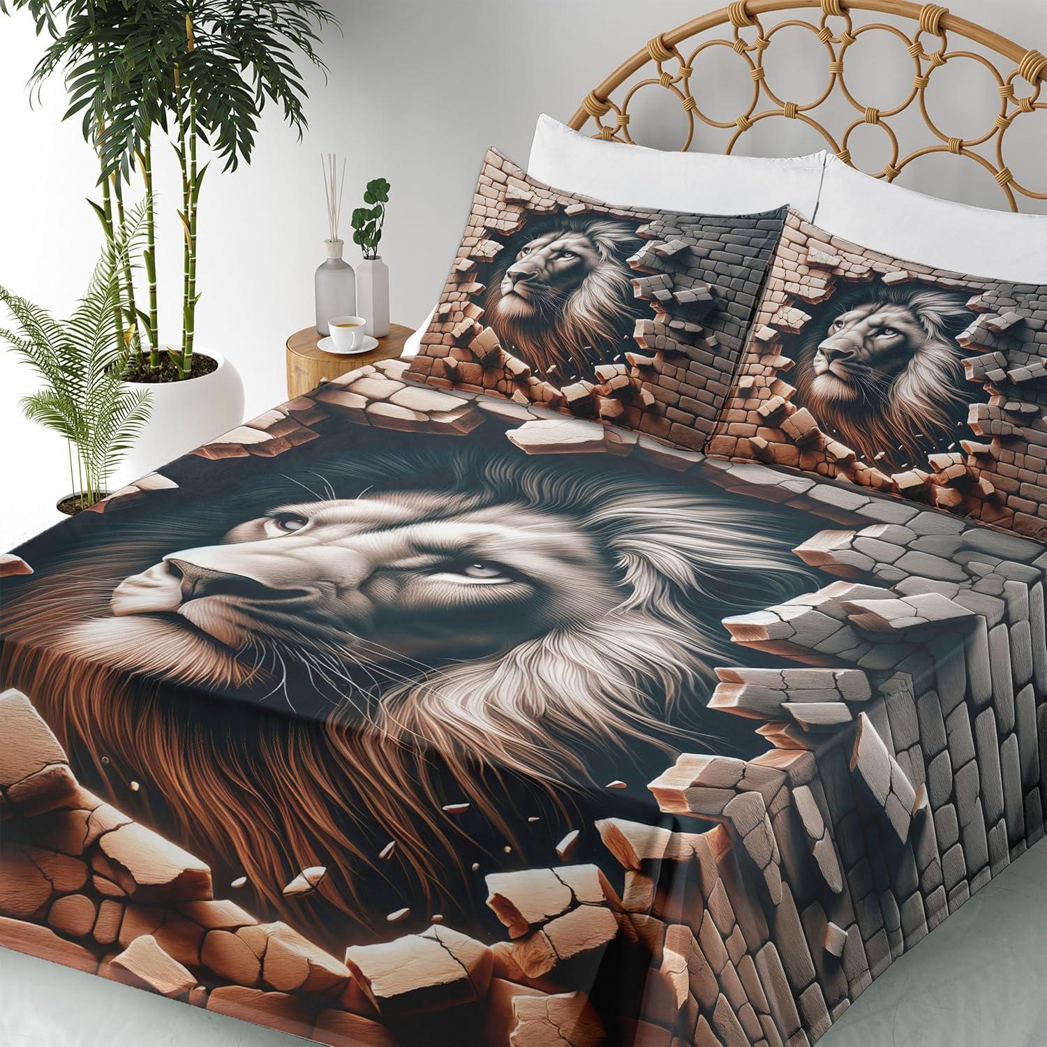 imageAmbesonne Floral Heart Sheet Set Tenderness of Romantic Garden Ivy Branches and Roses Valentines Day Fitted and Flat Sheet with Pillowcase Bedding Accent 3 Piece Set Twin Laurel Green and PinkGinger Coconut