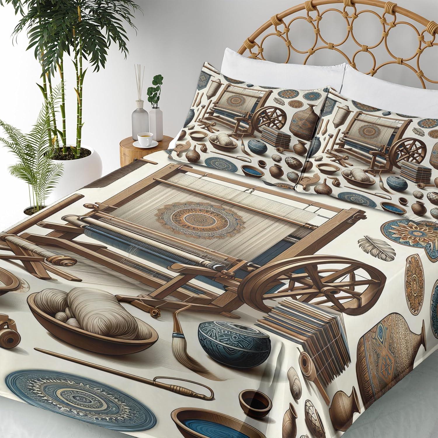 imageAmbesonne Floral Heart Sheet Set Tenderness of Romantic Garden Ivy Branches and Roses Valentines Day Fitted and Flat Sheet with Pillowcase Bedding Accent 3 Piece Set Twin Laurel Green and PinkUmber Dark Teal Ivory