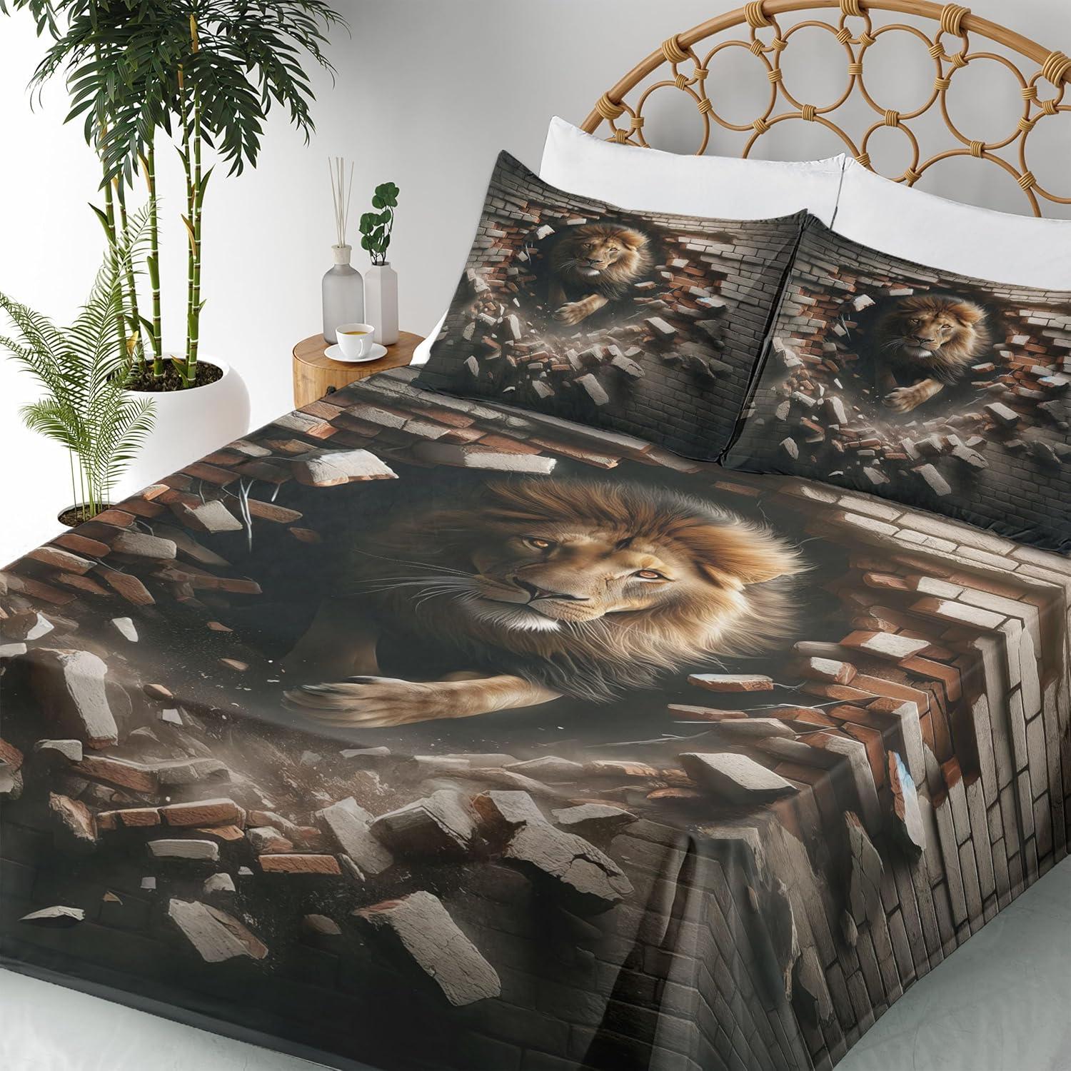 imageAmbesonne Floral Heart Sheet Set Tenderness of Romantic Garden Ivy Branches and Roses Valentines Day Fitted and Flat Sheet with Pillowcase Bedding Accent 3 Piece Set Twin Laurel Green and PinkPale Mustard and Dark Mustard