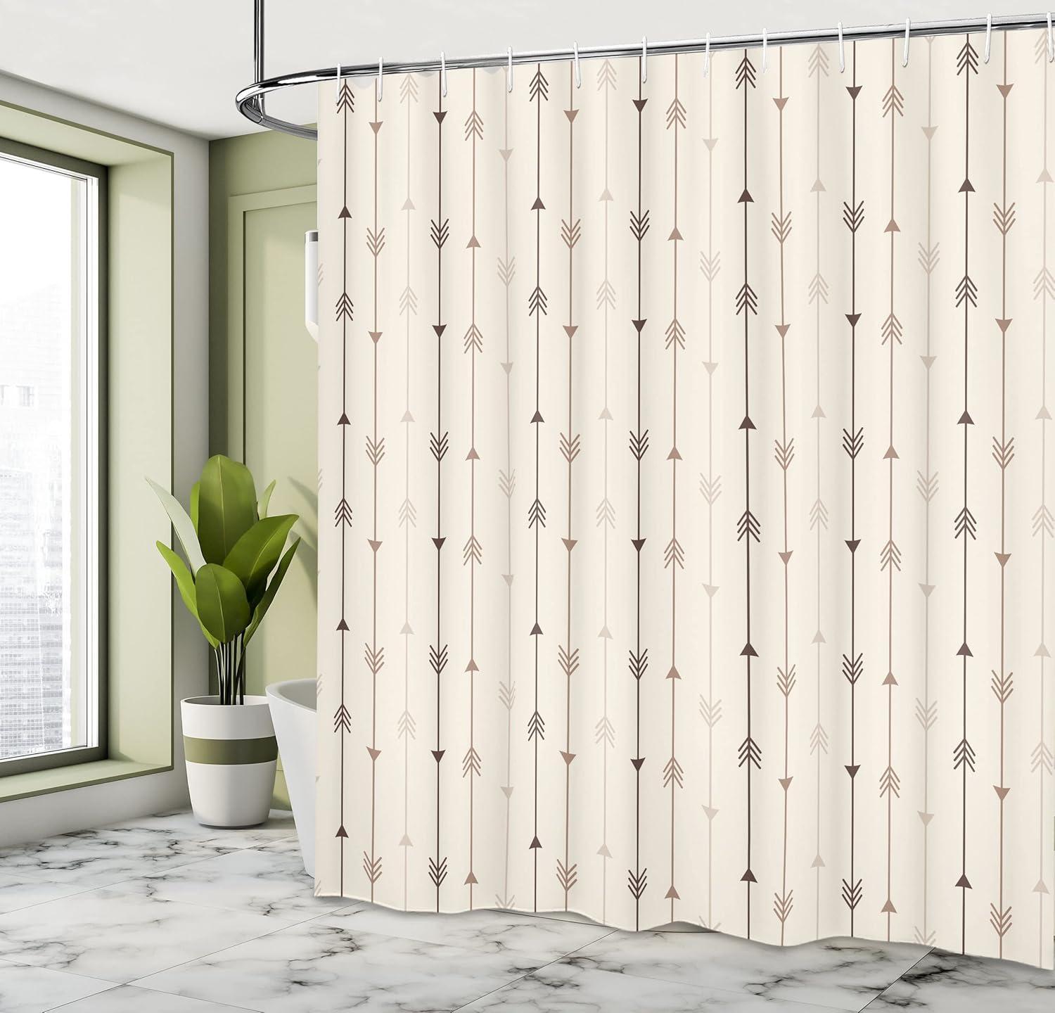 imageAmbesonne Owls Shower Curtain Owl Cartoon Pattern Feminine Soft Colors Happy Springtime Cloth Fabric Bathroom Decor Set with Hooks 69 W x 70 L Rose Pale Yellow PurpleTaupe Champagne