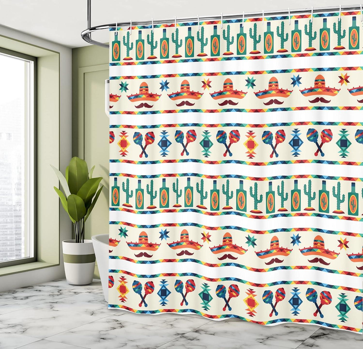 imageAmbesonne Owls Shower Curtain Owl Cartoon Pattern Feminine Soft Colors Happy Springtime Cloth Fabric Bathroom Decor Set with Hooks 69 W x 70 L Rose Pale Yellow PurpleJade Green