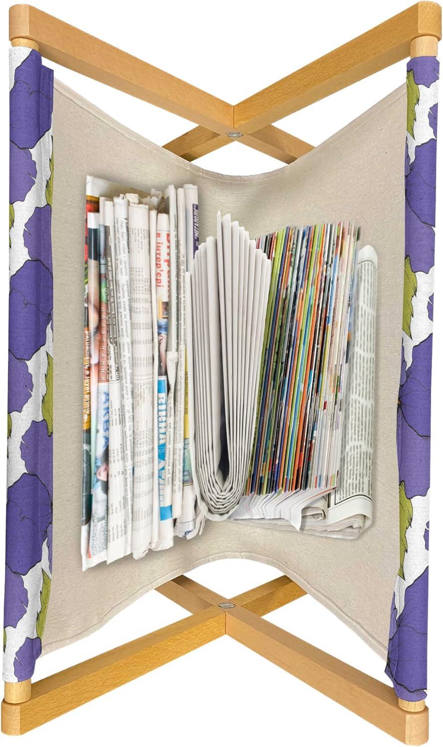 imageAmbesonne Valentines Day Magazine and Book Holder Romantic Design of Hearts and Cupid Items Floor Rack Decor for Interior of Home amp Office 22 x 19 Pink Burnt SiennaViolet White Olive Green