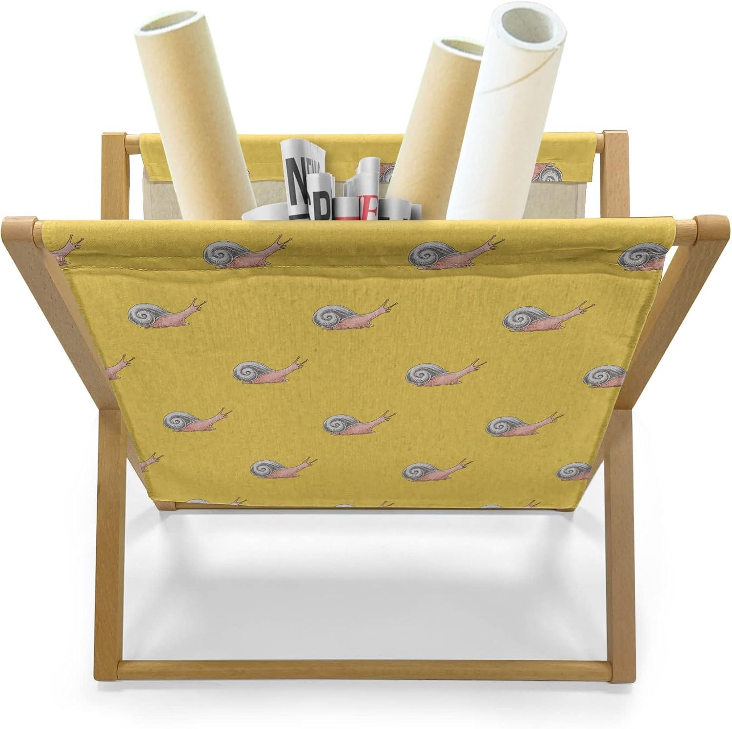 imageAmbesonne Valentines Day Magazine and Book Holder Romantic Design of Hearts and Cupid Items Floor Rack Decor for Interior of Home amp Office 22 x 19 Pink Burnt SiennaMustard Blush