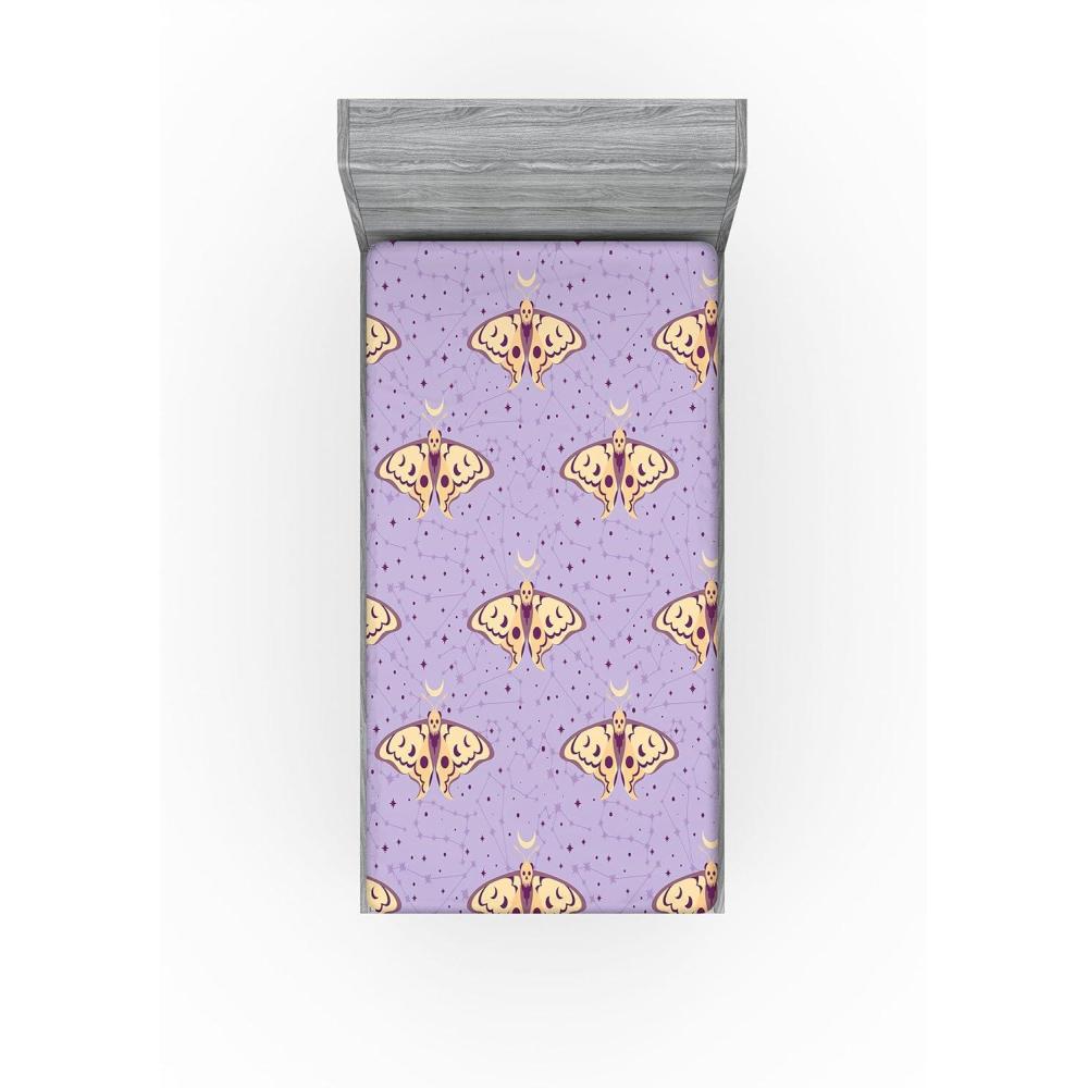 imageAmbesonne Floral Fitted Sheet Romantic Valentines Day Theme Overlapping Simplistic Rose Flowers Art Decorative Soft Fabric Bedding AllRound Elastic Pocket Full Size Pale Salmon and BlushPastel Brown Lavender