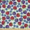 Ambesonne Adventure Cartoon Fabric by The Yard, Popular Travel Destinations Passport Stamp Motifs of Countries and Cities, Microfiber Fabric for Arts and Crafts Textiles & Decor, 1 Yard, Teal Orange(Purple Red)