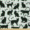 Ambesonne Adventure Cartoon Fabric by The Yard, Popular Travel Destinations Passport Stamp Motifs of Countries and Cities, Microfiber Fabric for Arts and Crafts Textiles & Decor, 1 Yard, Teal Orange(White Black)