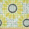 Ambesonne Adventure Cartoon Fabric by The Yard, Popular Travel Destinations Passport Stamp Motifs of Countries and Cities, Microfiber Fabric for Arts and Crafts Textiles & Decor, 1 Yard, Teal Orange(Yellow Gray)